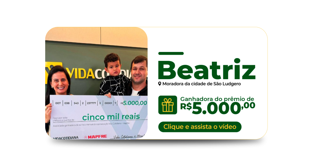Sorteio Vida Cotidiana